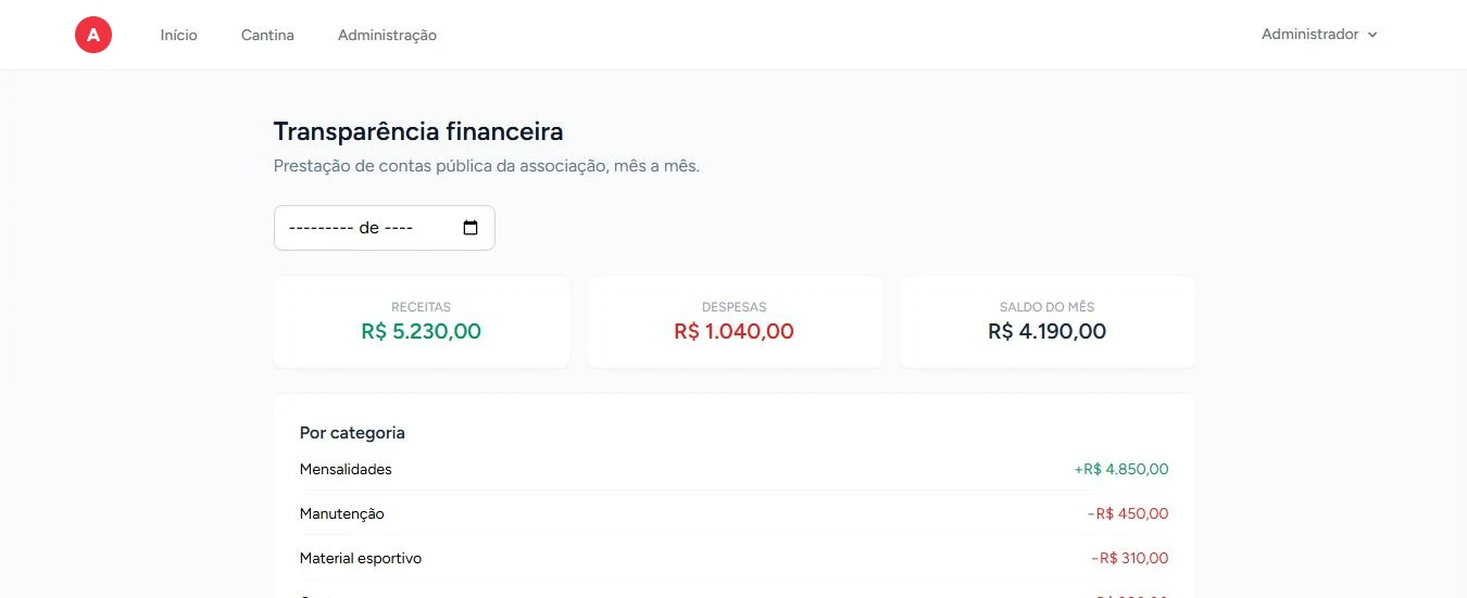 Transparência financeira pública